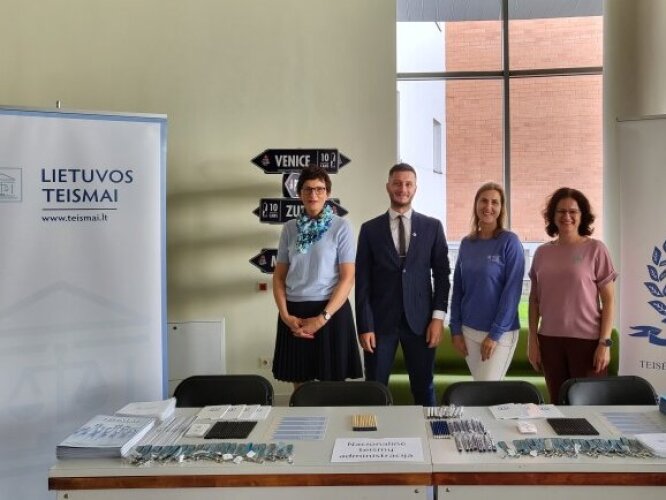 Lietuvos teismai ir Teisėjų padėjėjų asociacija dalyvavo MRU partnerių mugėje FUTURE LAB
