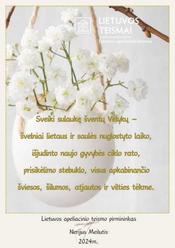 Šv. Velykų belaukiant!
