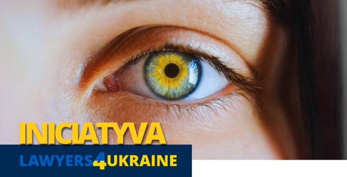 Lietuvos teisininkai vienijasi iniciatyvoje „Teisininkai už Ukrainą“