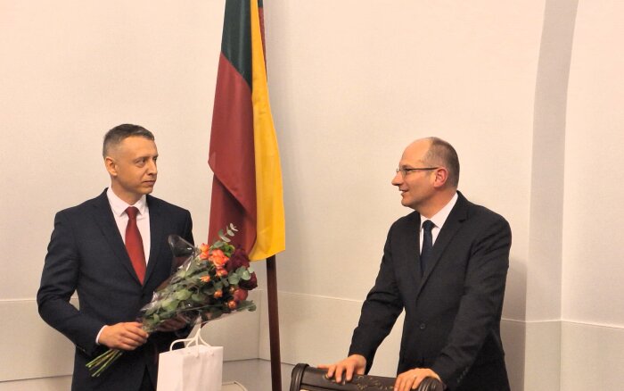 Darbą Lietuvos apeliaciniame teisme pradėjo teisėjas  Audrius Juozapavičius  