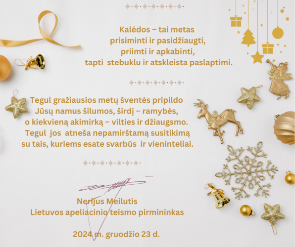 Su artėjančiomis šventėmis!