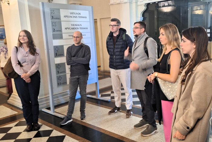 Lietuvos apeliaciniame teisme – AIAKOS programos dalyviai