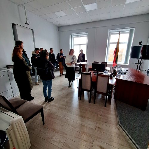 AIAKOS programos dalyviai lankėsi Lietuvos apeliaciniame teisme